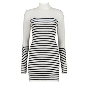 RAG & BONE Kate Stripe T-Neck Dress size large
